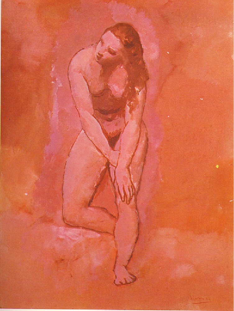Picasso Nude, study to Harem 1906